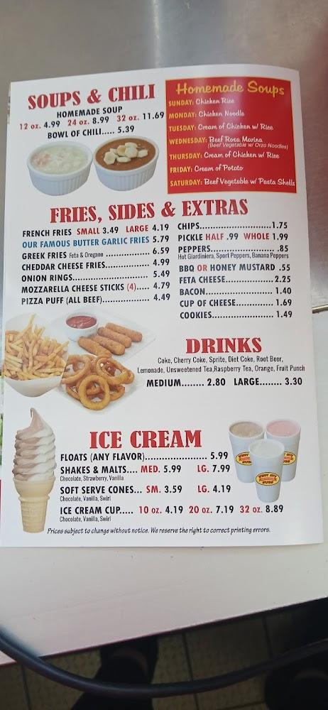 Windy City Subs Menu image 2